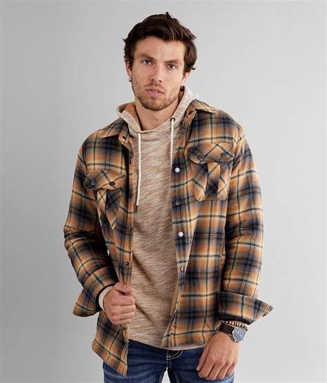 Outpost Makers Plaid Flannel Shacket - Men's | Flannel outfits men ...