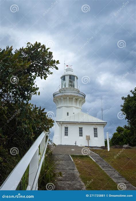 Heritage Listed Lighthouse in Australia Called Smoky Cape Lighthouse Stock Image - Image of ...