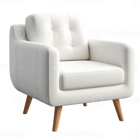 modern white sofa isolated on transparent background. 24807538 PNG