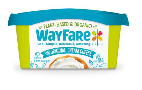 Dairy Free Cream Cheese & Non-Dairy Foods from WayFare