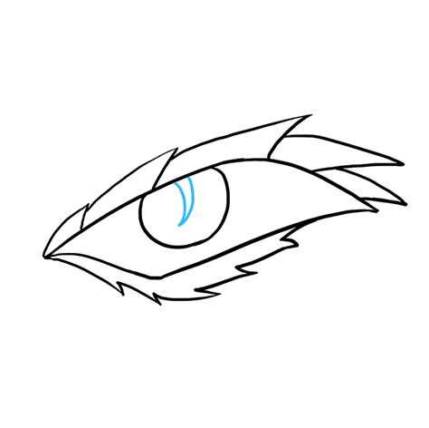 How to Draw a Dragon Eye - Really Easy Drawing Tutorial