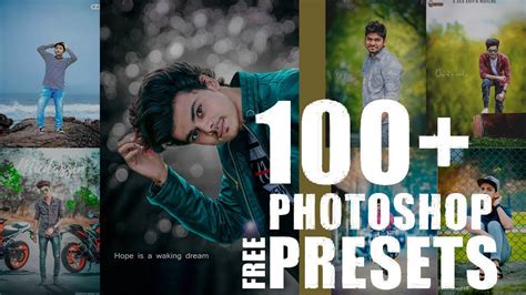 100 + photoshop camera raw presets free download - YouTube