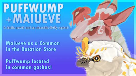 NEW UPDATE IS HERE! Puffwump is out! New rotation store creature!!! (Creatures of Sonaria) - YouTube