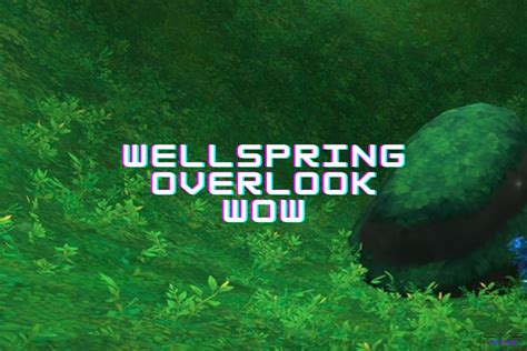 How To Reach Wellspring Overlook In WoW? - The Nature Hero