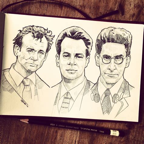 Ghostbusters pencil drawing - Tony Coppin | Girly art, Sketch book, Ghostbusters