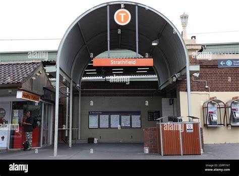 Strathfield train station, Sydney, Australia Stock Photo - Alamy