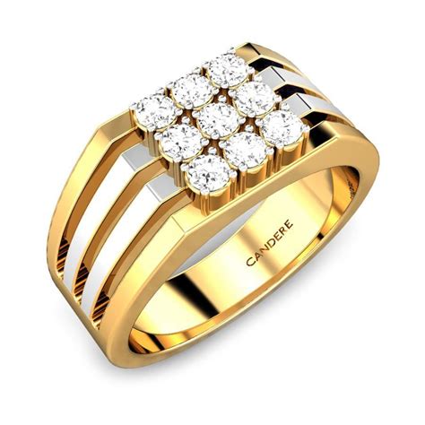 Buy Mens Ring Designs In Gold Online | Gold Jewellery for Men- Kalyan