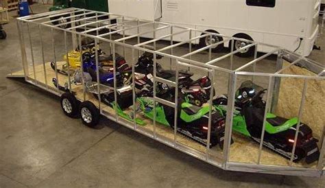 Snowmobile trailers, Snowmobile, Trailer