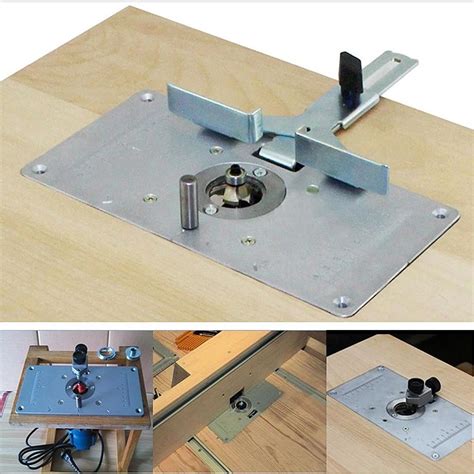 Aluminum Multifunctional Router Table Insert Plate | Router table insert, Router table, Wood router