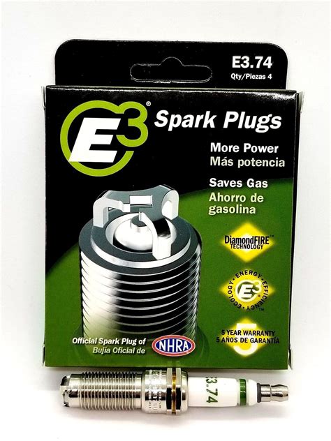 E3.74 E3 Premium Automotive Spark Plugs - 4 SPARK PLUGS | eBay