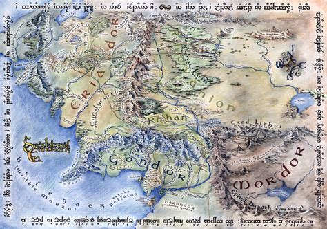 Tolkien Maps | Behance