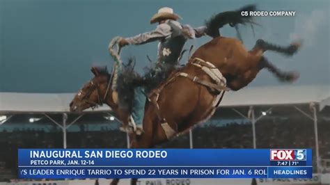 Inaugural San Diego Rodeo - YouTube