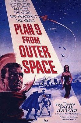 plan 9 from outer space MOVIE poster BELA LUGOSI VAMPIRA spooky sci-fi 24X36 Space Movie Posters ...