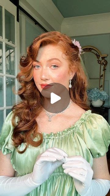 Geena Hunt 🦋 on Instagram: "Penelope hair tutorial from Bridgerton S3 💐 ...