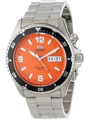 Orient Men's FEM65001MW Orange Mako Stainless Steel Automatic Dive ...