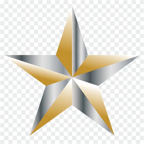 Golden Star - 3d render 34488209 Vector Art at Vecteezy