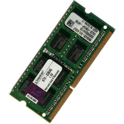 Kingston KTH-X3B/4G 4GB DDR3 PC3-10600 1333MHz Laptop MacBook iMac Memory