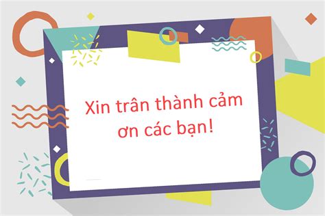 Những hình nền Powerpoint Thank You, Cảm ơn dùng cho Slide kết thúc