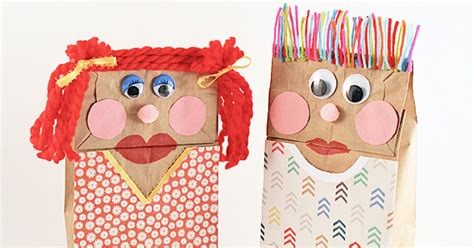 Silly, Fun & Easy Paper Bag Puppets for Kids to Make | Kids Activities Blog