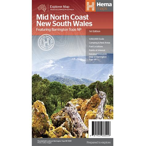 Mid North Coast New South Wales Map - Geographica