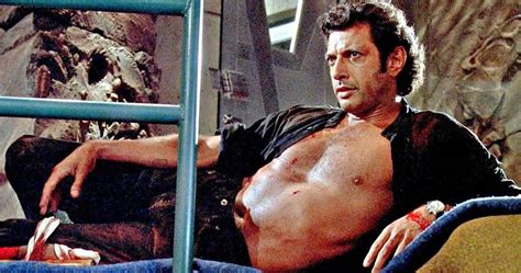 Shirtless Jeff Goldblum Statue Lands in London for Jurassic Park ...