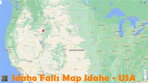 Idaho Falls, Idaho Map