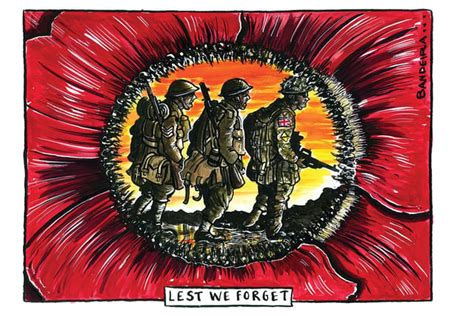 Remembrance Sunday tribute: The Yorkshire Post cartoon by Graeme Bandeira