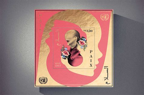 United Nations International Peace Stamps :: Behance