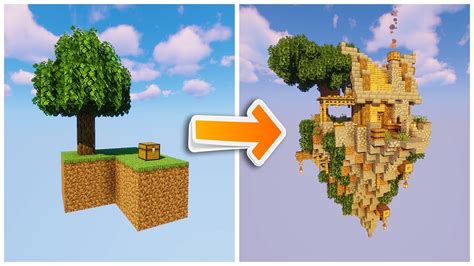 Minecraft Sky Island Build