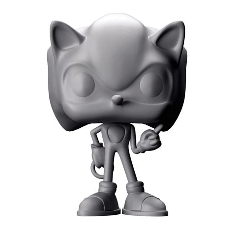 Funko Pop Sonic - 3D Model for VRay, Corona