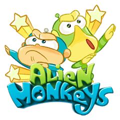 Alien Monkeys by CrazyBird Studio