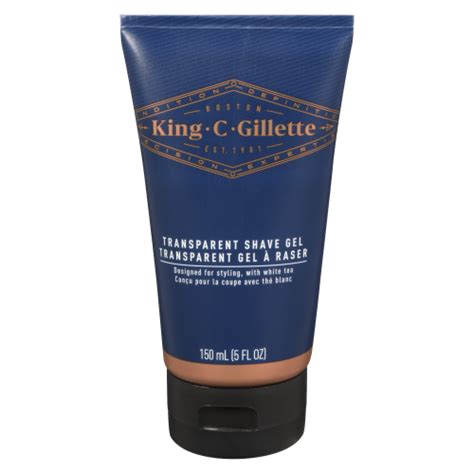 King C Gillette Transparent Shave Gel 150gm – Roulston's IDA Pharmacy