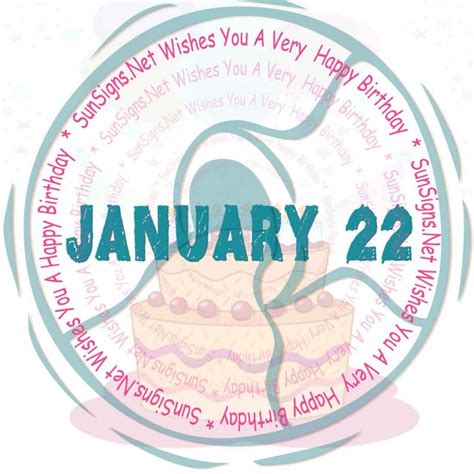 January 22 Zodiac Is A Cusp Capricorn and Aquarius, Birthdays And Horoscope - SunSigns.Net