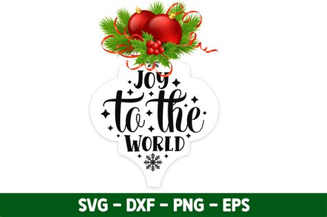 Joy to the World SVG Graphic by Designdealy · Creative Fabrica