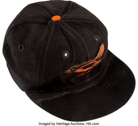 Late 1950's Game Worn Baltimore Orioles Cap with Protective Insert | Lot #12674 | Heritage ...