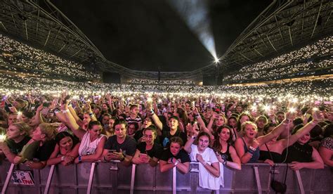 Stadium Concert Crowd