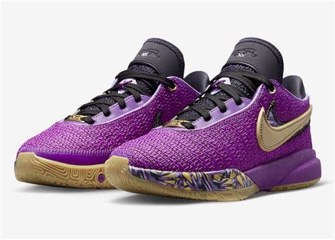 Nike LeBron 20 GS Young Heirs Vivid Purple FD0207-500 Release Date | SBD