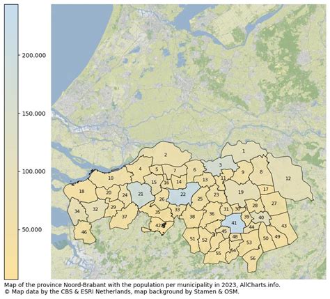 AllCharts.info - Lots of information about the province of Noord-Brabant (update 2022!)