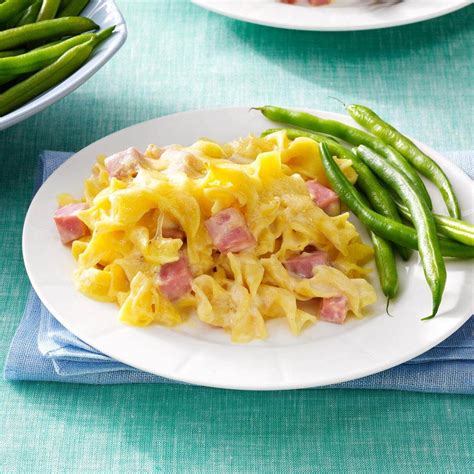 Creamy Ham & Cheese Casserole Recipe | Taste of Home