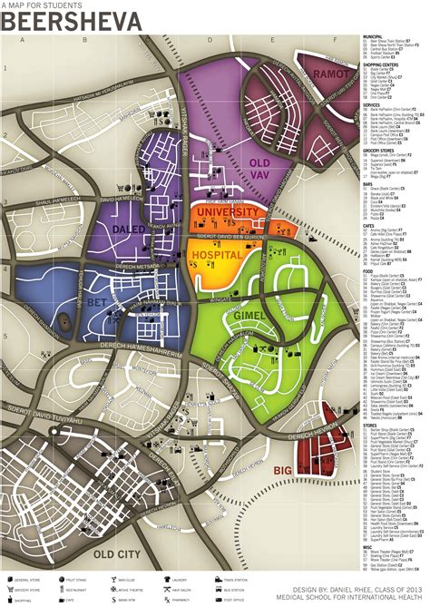 Beersheba map for students