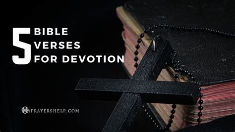 5 Best Bible Verses For Devotion - Prayers Help