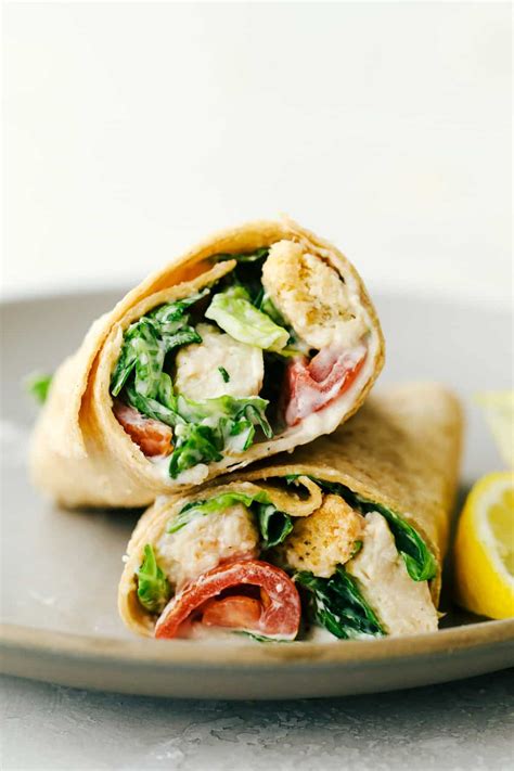 Chicken Caesar Salad Wraps Recipe | The Recipe Critic