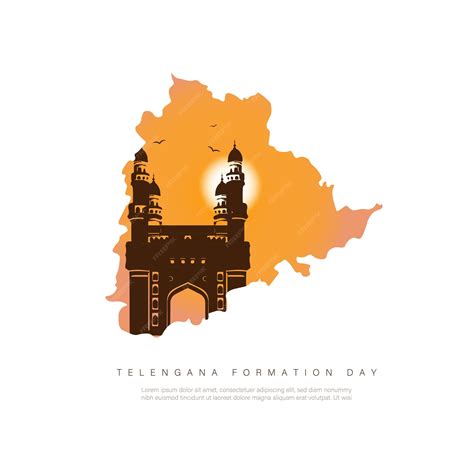 Premium Vector | Telangana Formation day vector illustration with ...