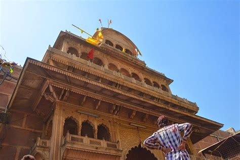 Holi at Banke Bihari Temple in Vrindavan