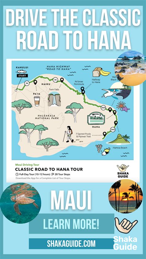 Road to Hana Maps - Stops, Points of Interest + Alternate Routes