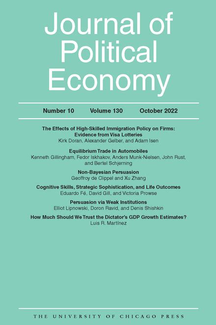 Non-Bayesian Persuasion | Journal of Political Economy: Vol 130, No 10