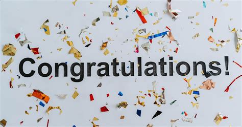 50 Examples of Congratulatory Messages on Achievements for any Occasion