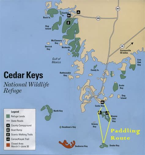 KayakGuide.com - Cedar Key to Snake Key, Florida USA