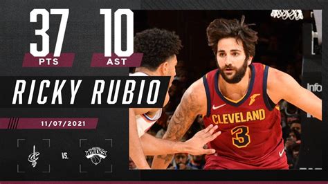 Ricky Rubio Explodes for CAREER-HIGH 37 PTS on 8 3s! 💪 - YouTube