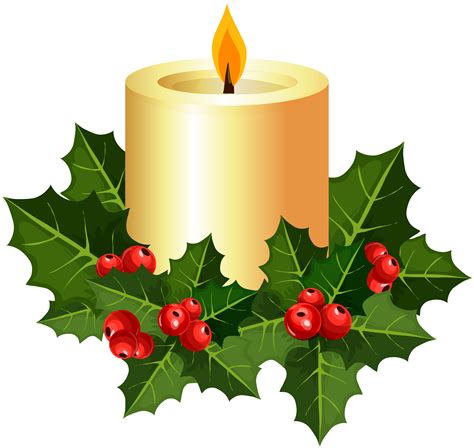 Free Christmas Candle Clipart, Download Free Christmas Candle Clipart png images, Free ClipArts ...